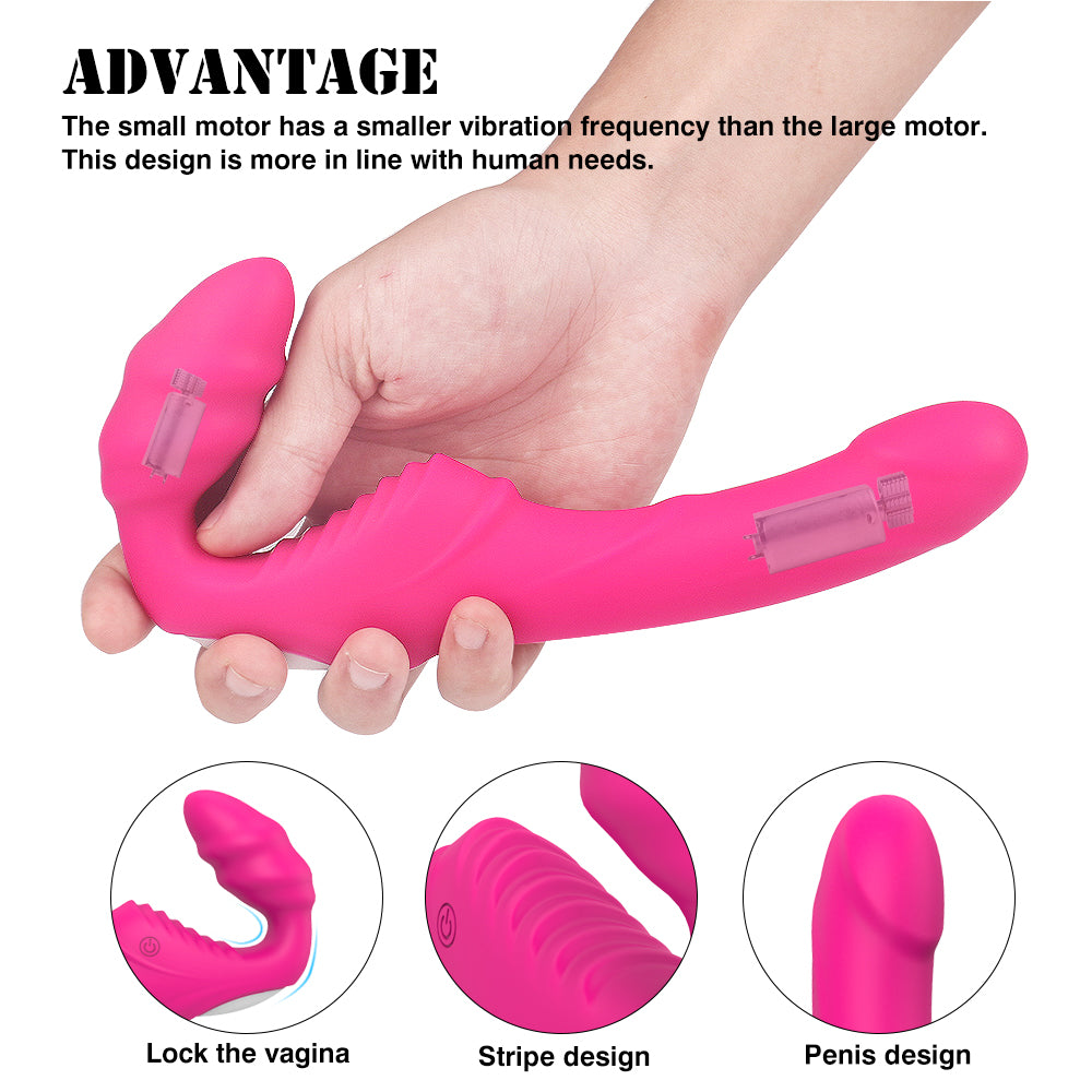 Synchronized Double Vibrator-Red