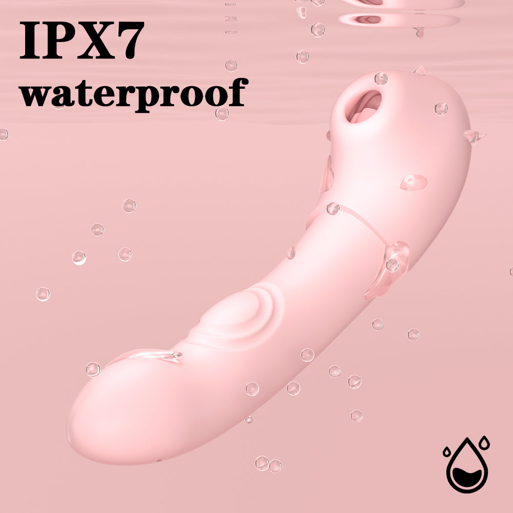 Dual-End Clitoral Stimulator-Pink