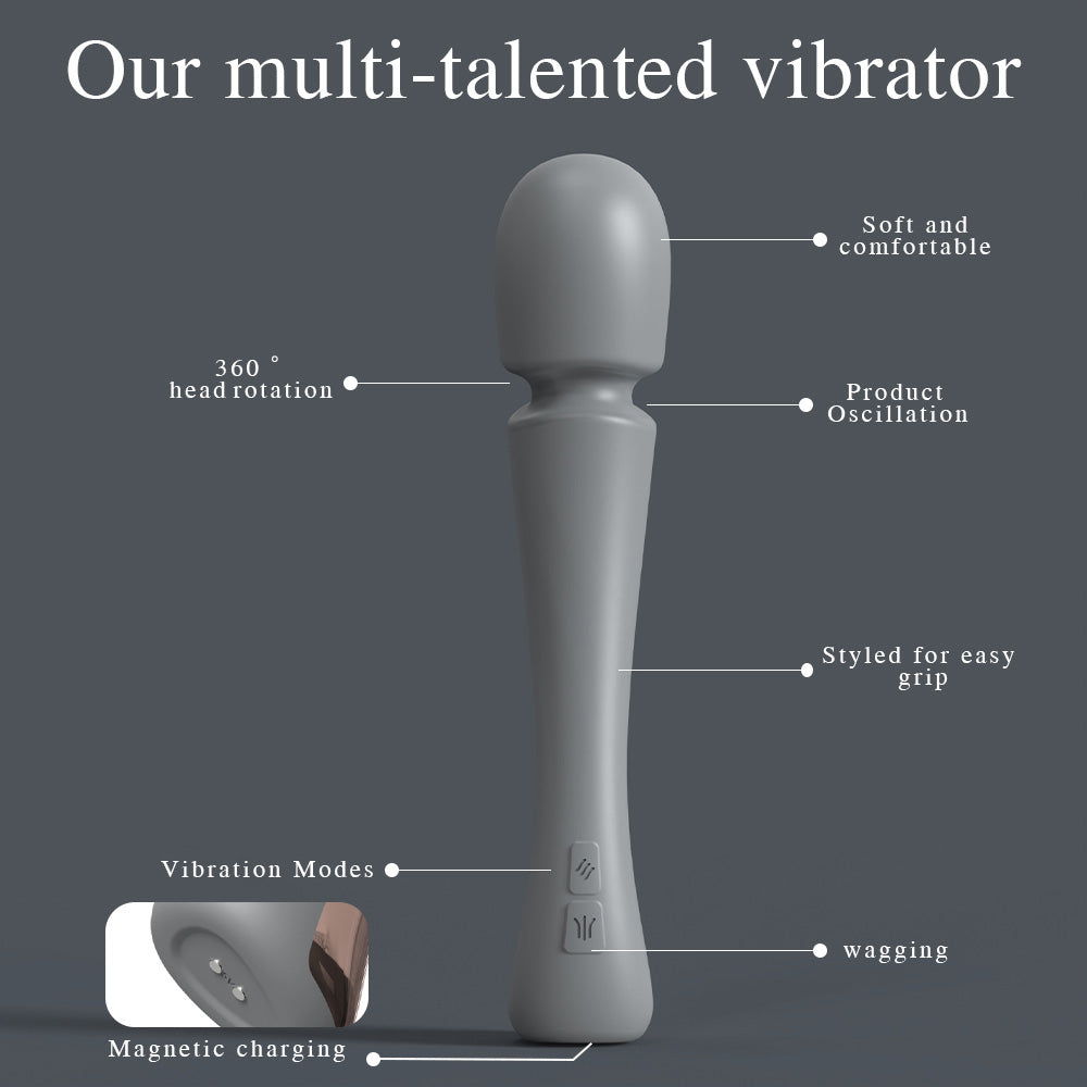 TwistWave AV Wand-Gray