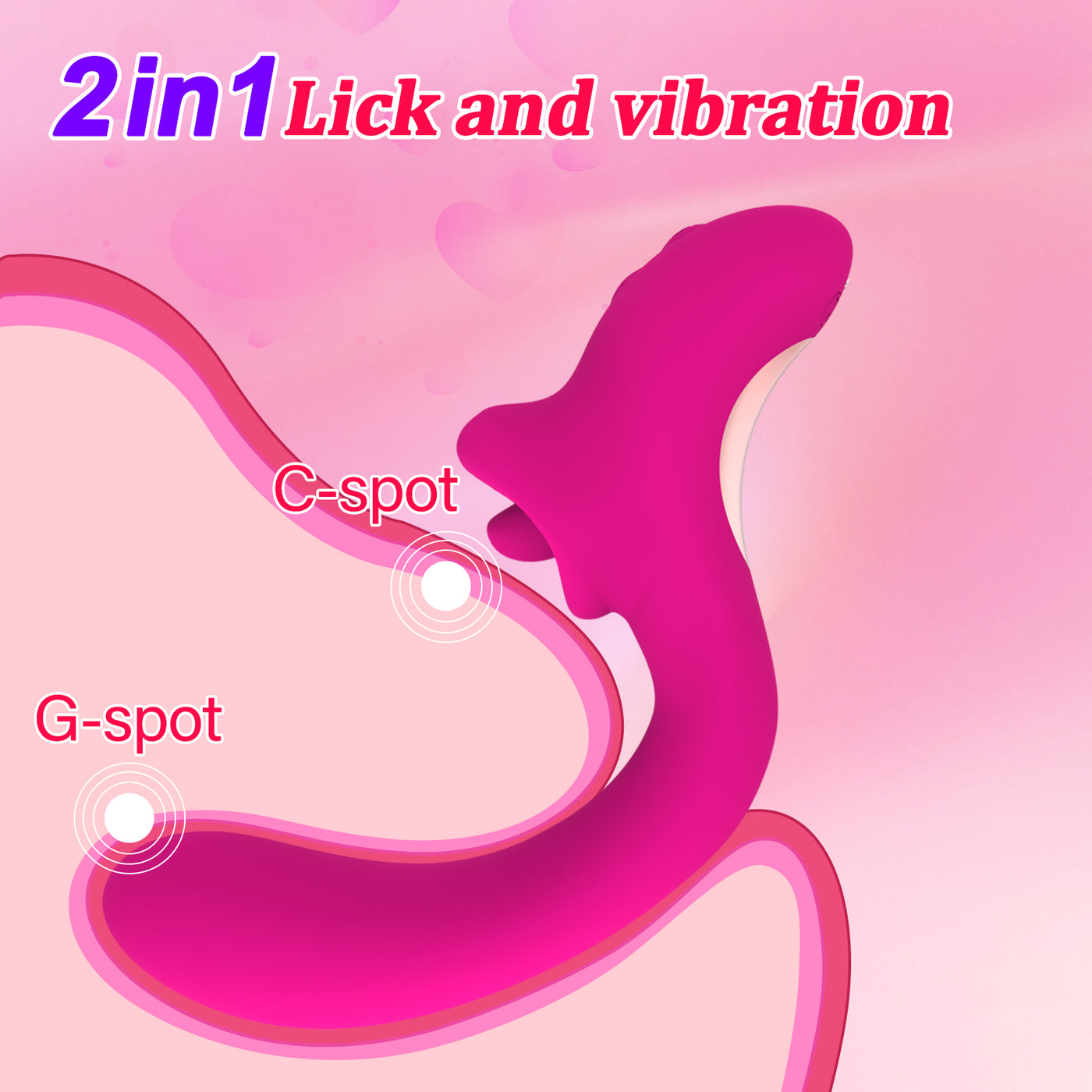 Flex-Tongue Wearable Vibrator