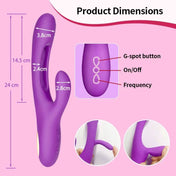 G Spot Clitoral Dual Stimulation Rabbit Vibrator
