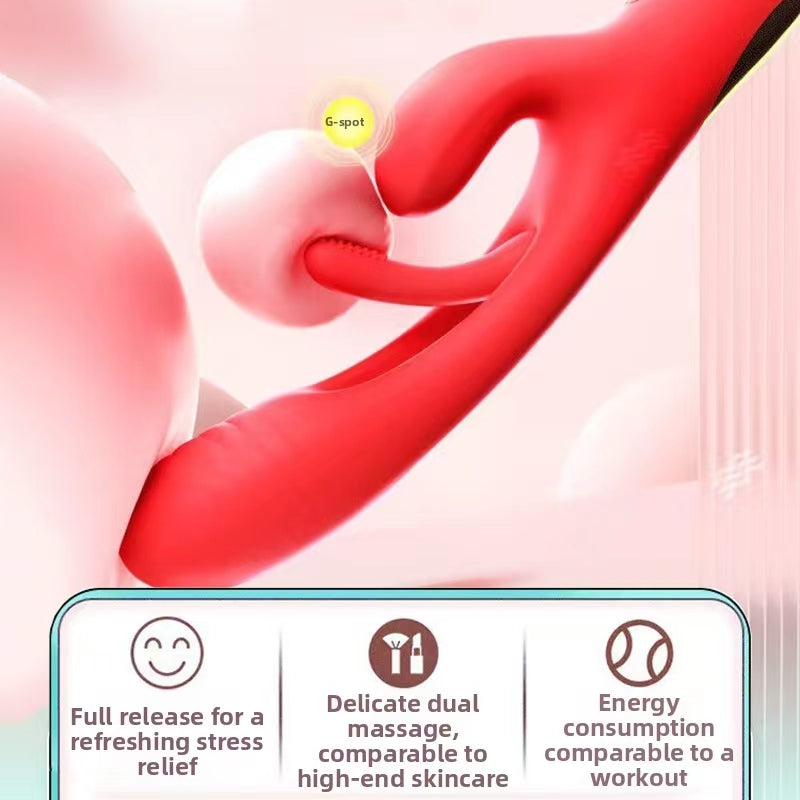 G Spot Clitoral Dual Stimulation Rabbit Vibrator