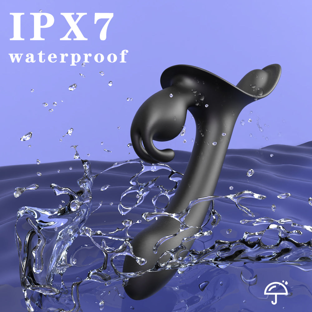 Rabbit  Couples  Vibrator-Black