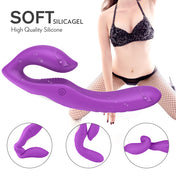 SyncedPulse Couples Vibrator-Purple