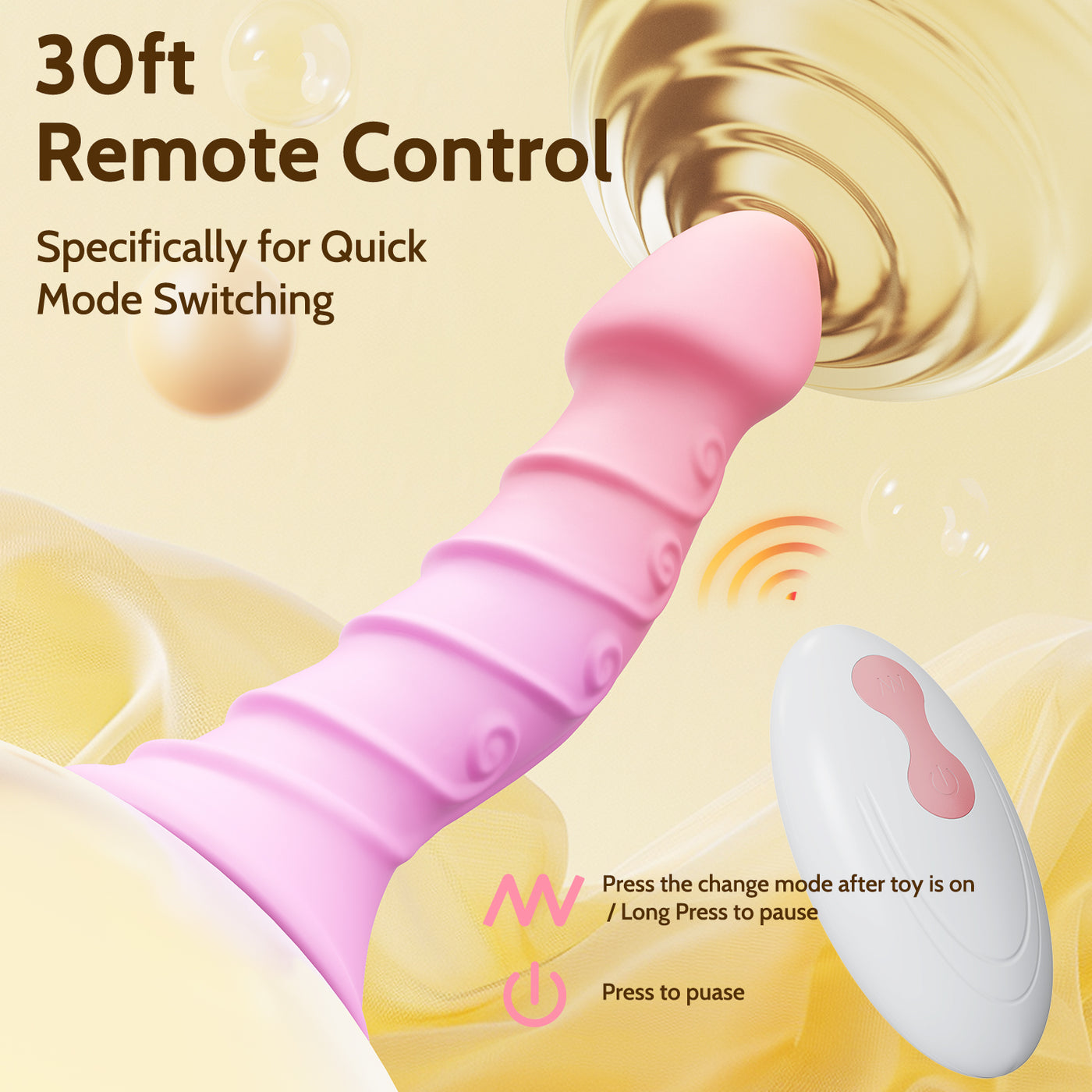 Realistic G-Spot Vibrating Dildo