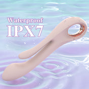 Dual Stimulation Ring Vibrator-Pink