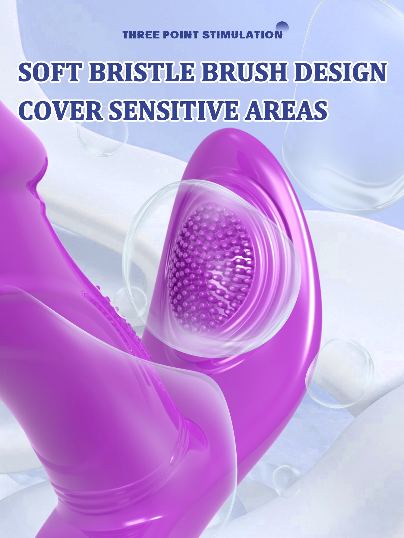 Wave Rotate Wearable Vibrator-Purple