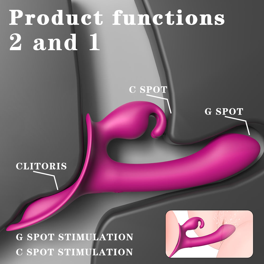 Rabbit  Couples  Vibrator-Red