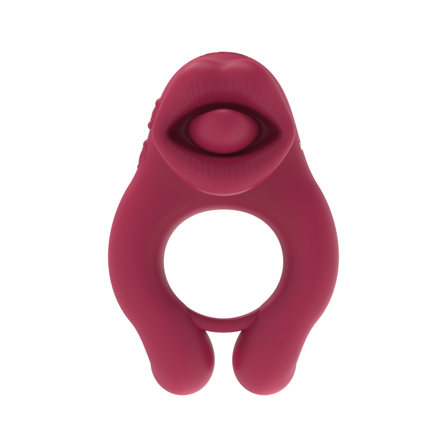 Dual Pleasure Couples Tongue-Licking Ring