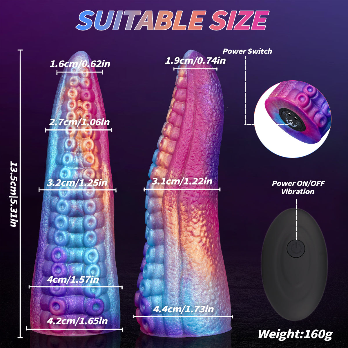 Octopus Tentacle Vibrator