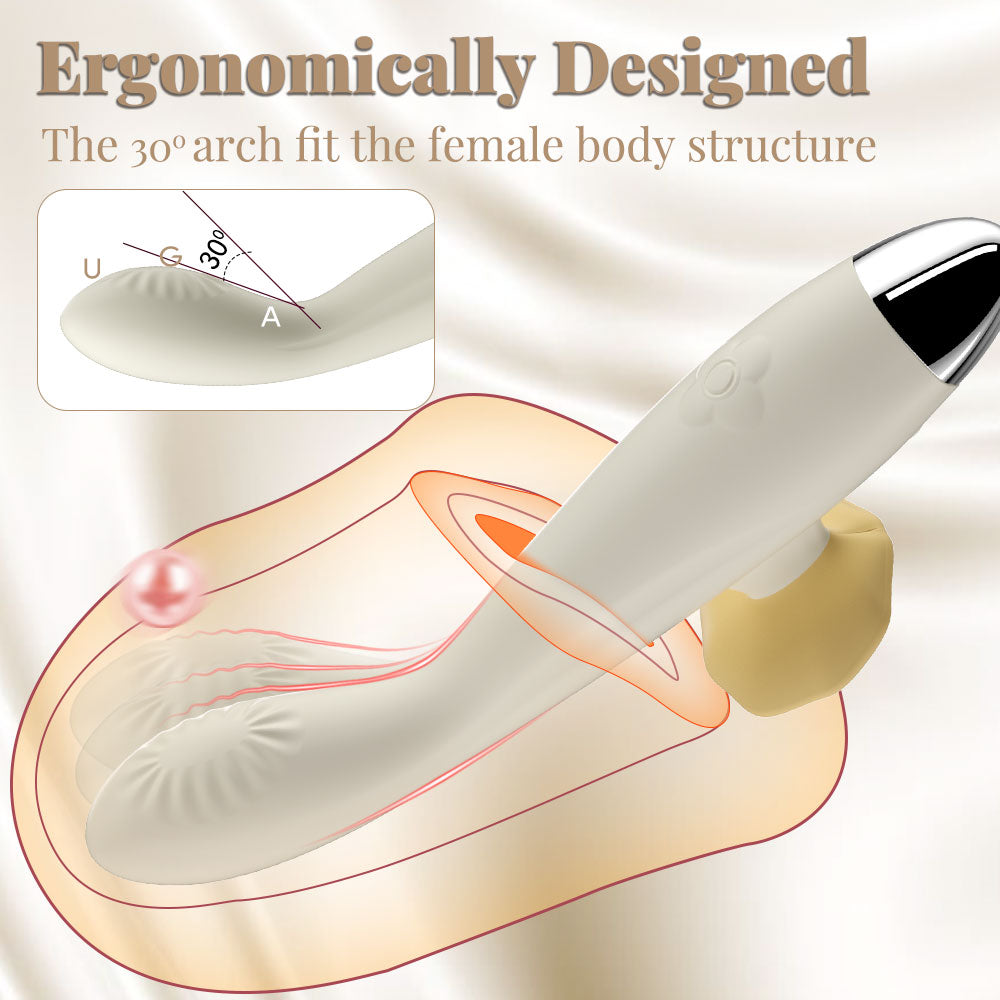 Rose Petal Finger Vibe-Yellow