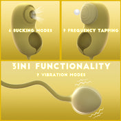 Pea Pod Pleasure Vibrator-Yellow