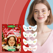 Christmas Shimmer Face Gems