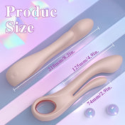 Dual Stimulation Ring Vibrator-Pink