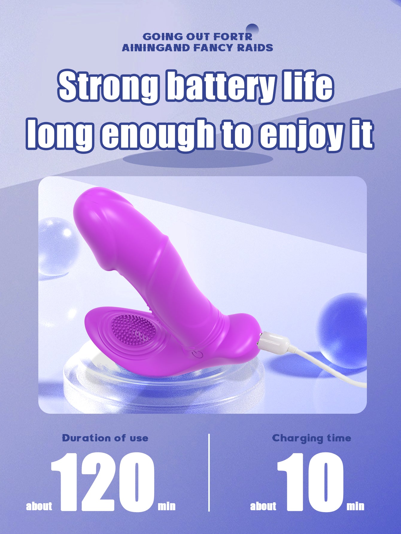 Wave Rotate Wearable Vibrator-Purple
