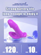 Wave Rotate Wearable Vibrator-Purple