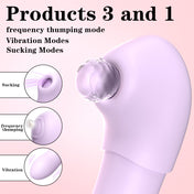 Dual-End Clitoral Stimulator-Purple