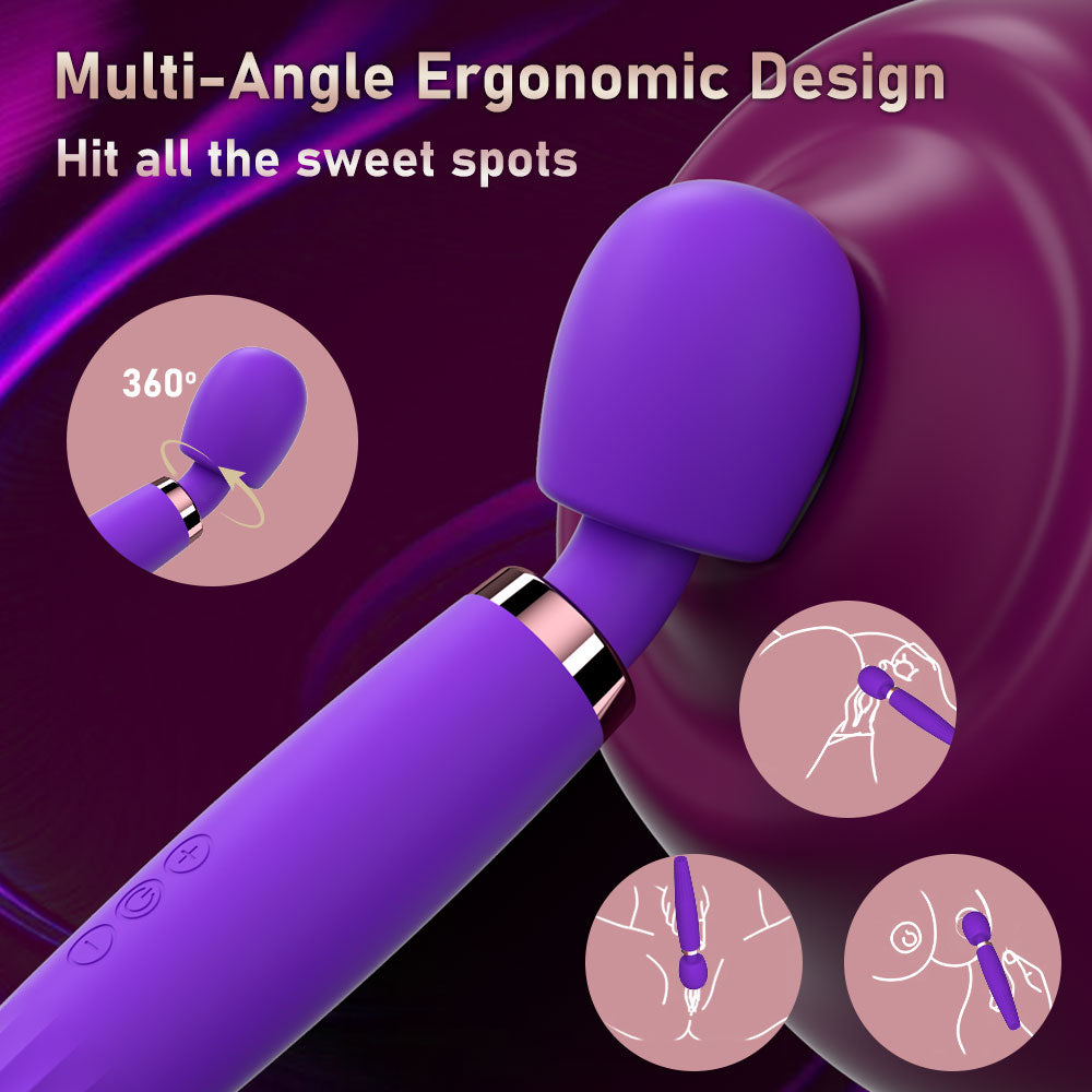 Multi-Speed Wand Vibes-Purple
