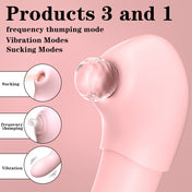 Dual-End Clitoral Stimulator-Pink