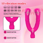 Double Ended Vibrating Dildo