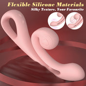 Heart Touch Rabbit Vibrator-Pink