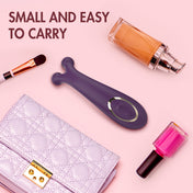 Dual Pulse Wand Massager-Purple