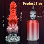 Alien Canine Ejecting Dildo-Red