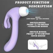Hammer Rabbit Vibrator-Purple