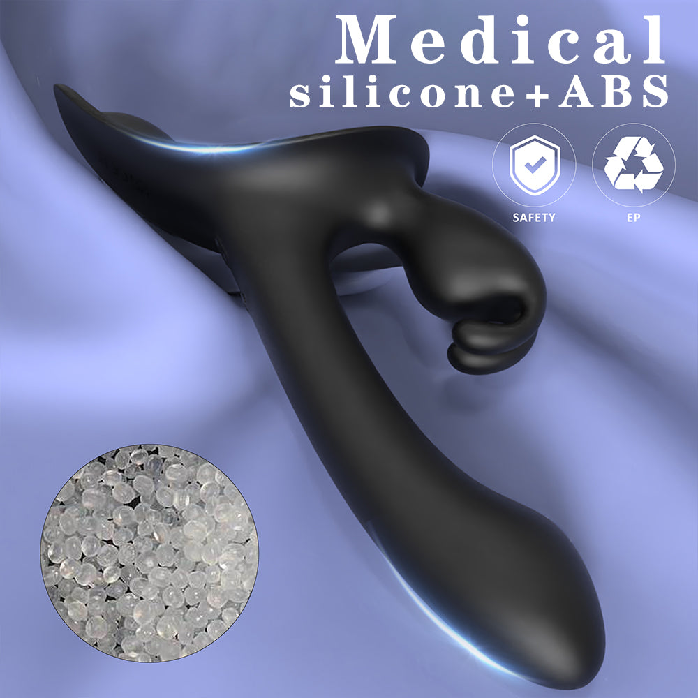 Rabbit  Couples  Vibrator-Black