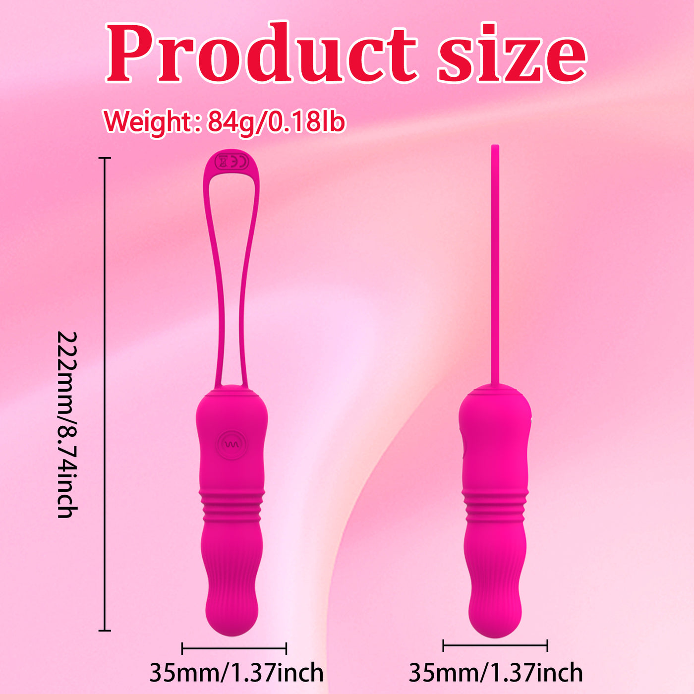 Telescopic Bullet Vibrator