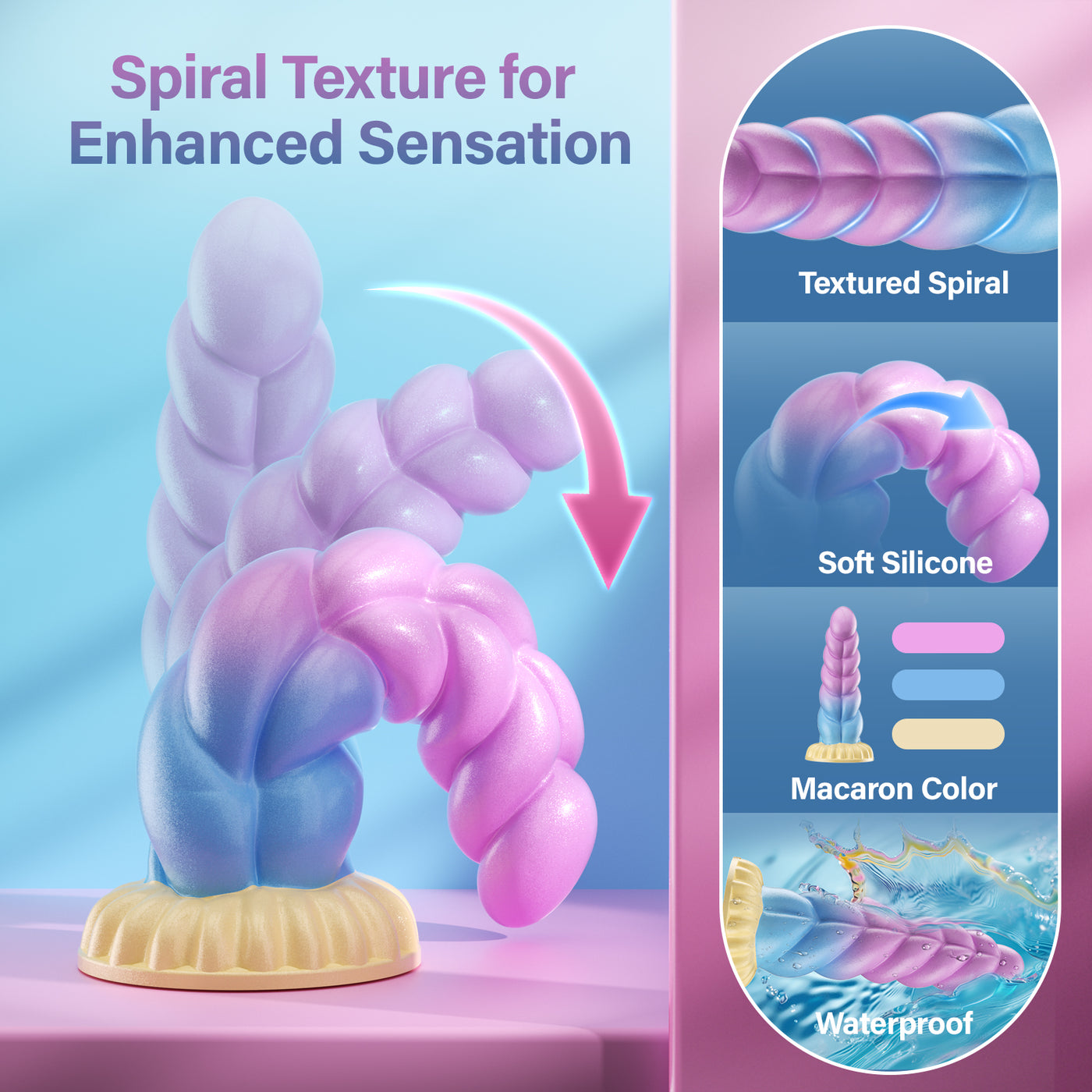 Unicorn Vibrating Dildo