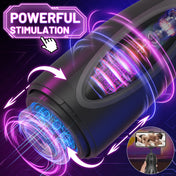 RoboStroker Telescopic Masturbator-Black