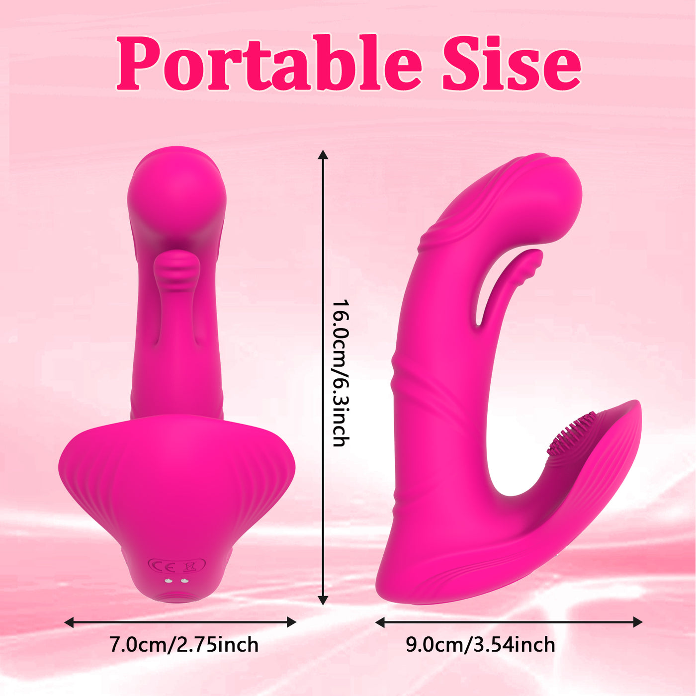 Wearable Vibrator with Remote