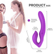 SyncedPulse Couples Vibrator-Purple