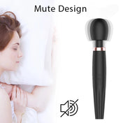 Multi-Speed Wand Vibes-Black