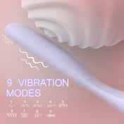 PulseSync 3-in-1 Couples Vibrator-Purple