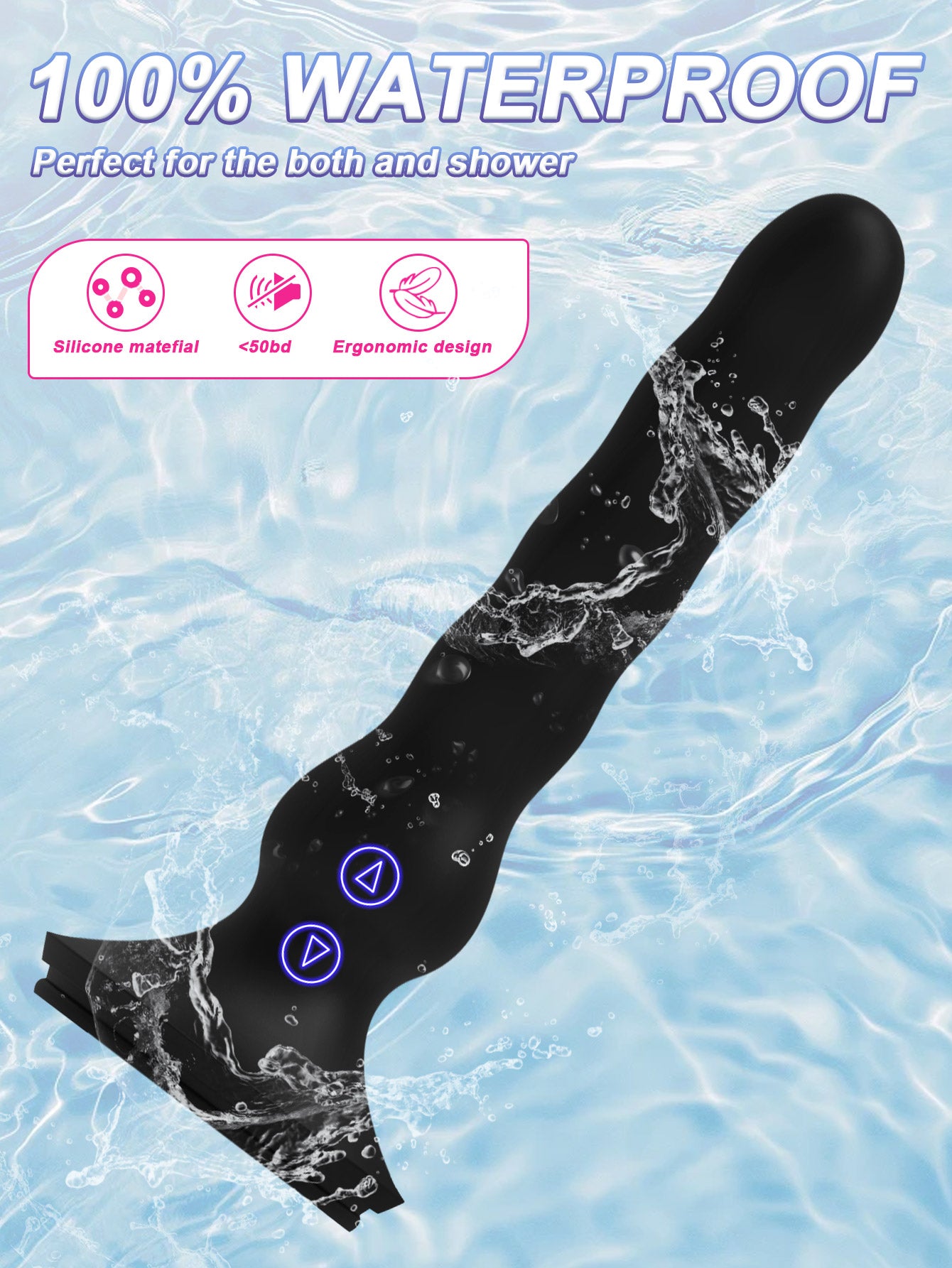 Anal Thruster Suction Cup Vibrator