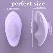 Ultra-Thin Wearable Vibrator-Purple