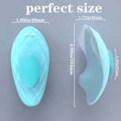 Ultra-Thin Wearable Vibrator-Blue