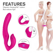 SyncedPulse Couples Vibrator-Red