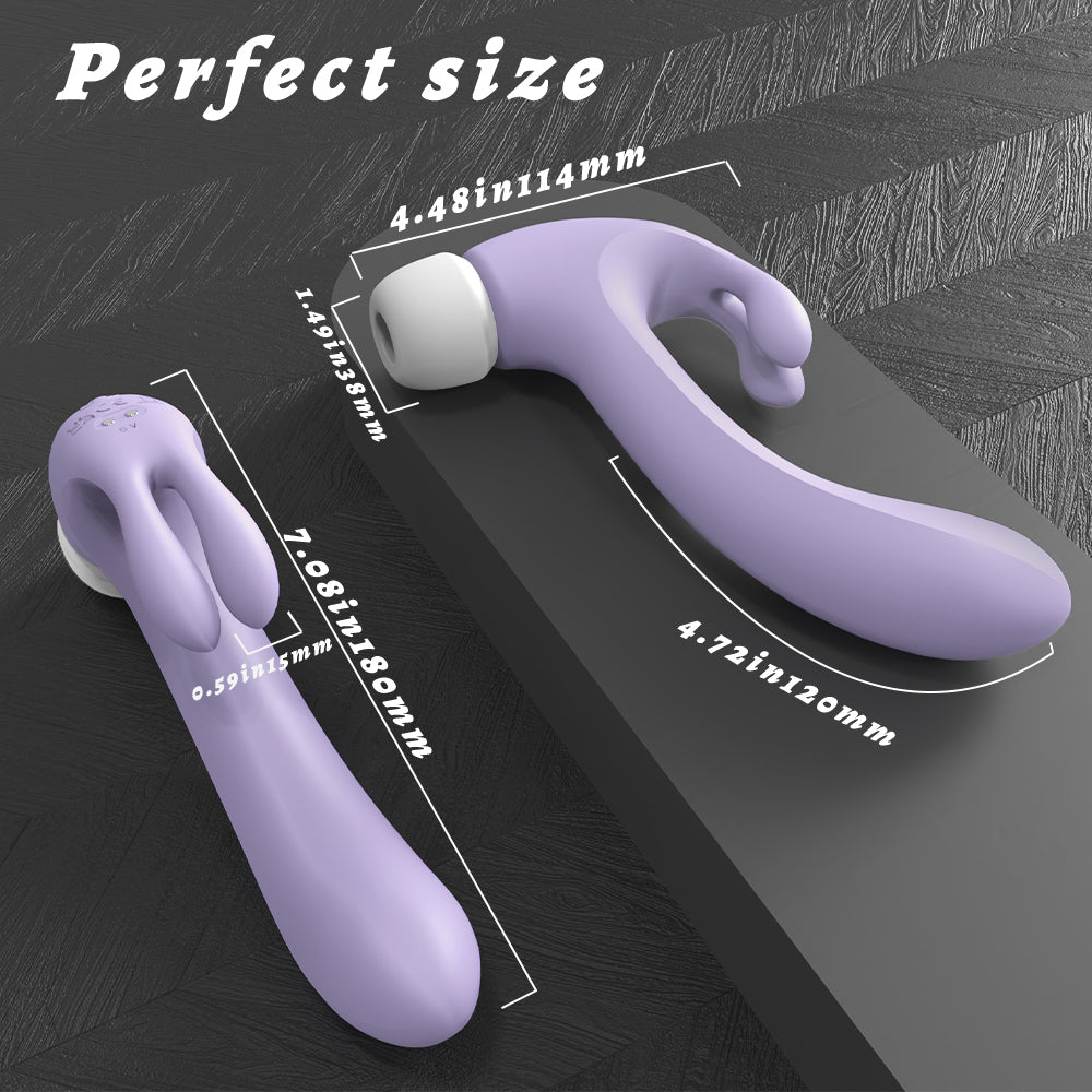 Hammer Rabbit Vibrator-Purple