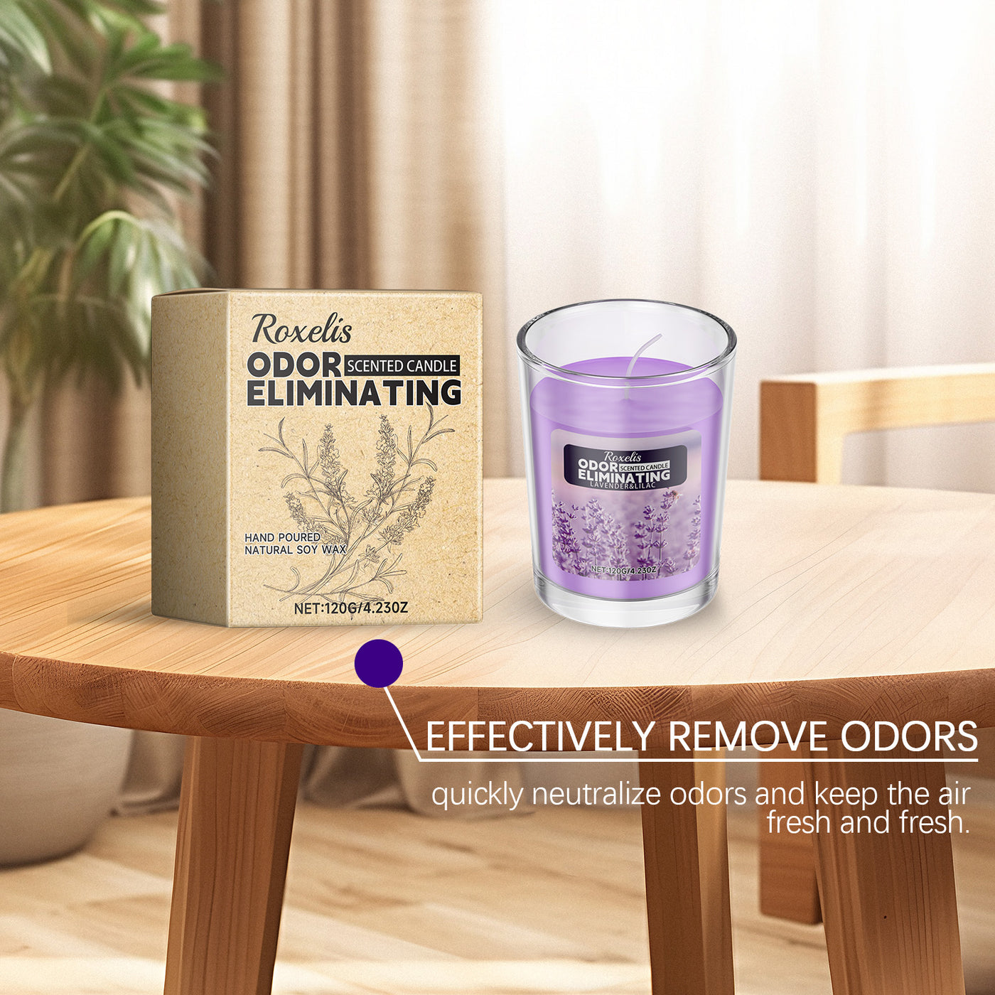 Lavender Aromatherapy Candle