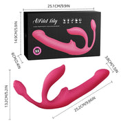 Wild Lily Triple Head Vibrator