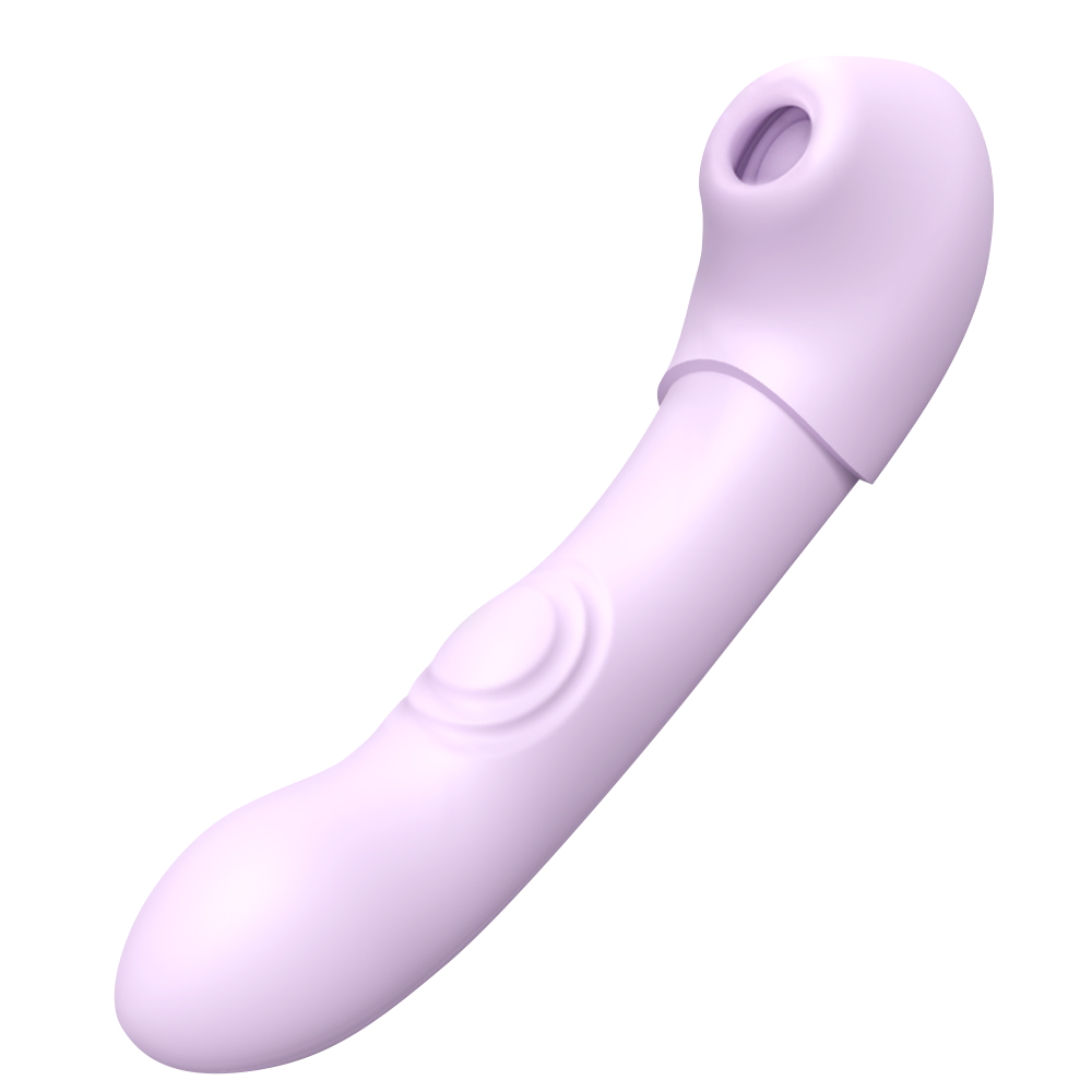 Dual-End Clitoral Stimulator-Purple