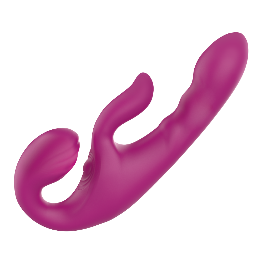 Lesbian Couples Vibrator-Red