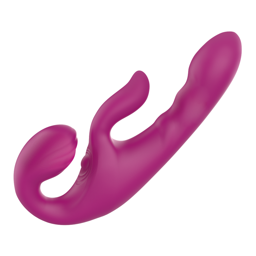 Lesbian Couples Vibrator-Red