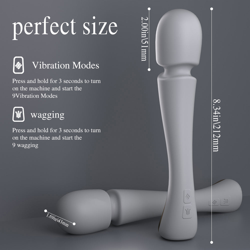 TwistWave AV Wand-Gray