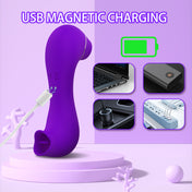 Dual Stimulation Clitoral Sucker-Purple