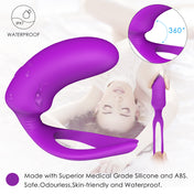 Octopus Wearable Butt Plug-Purple