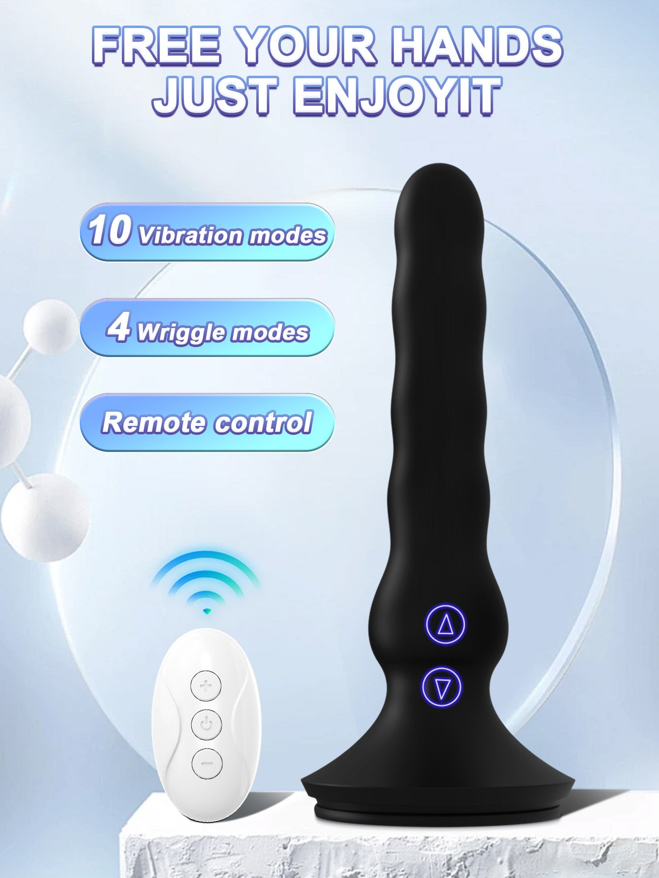 Anal Thruster Suction Cup Vibrator